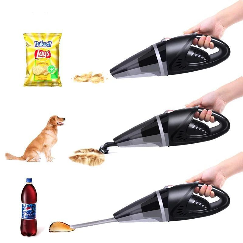 Portable Car Vacuum Cleaner Wet Dry Handheld with Strong Suction and HEPA Filter