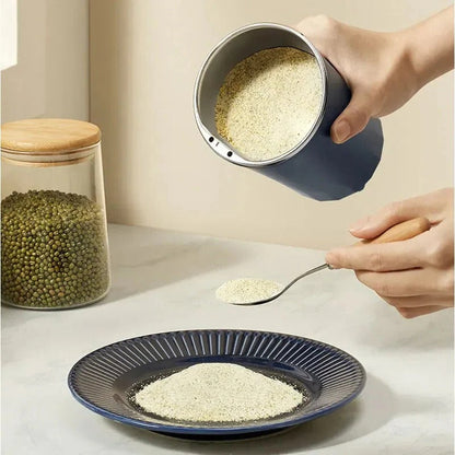 Electric Mini Grinder with Stainless Steel Blades 60g Capacity