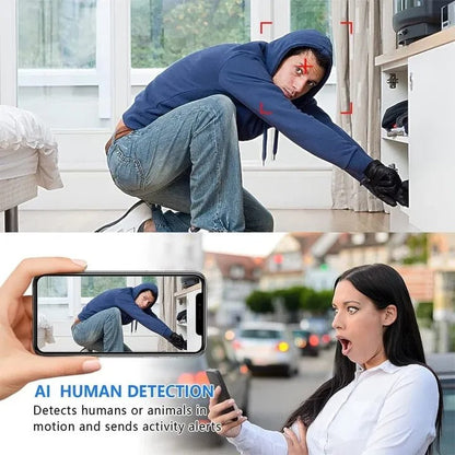 5G WiFi Mini Security Camera Wireless HD Night Vision Indoor Cam