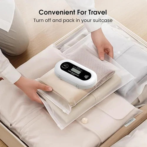 Smart Carbon Monoxide Detector With 10-Year Battery, LCD Display, and Loud Alarm