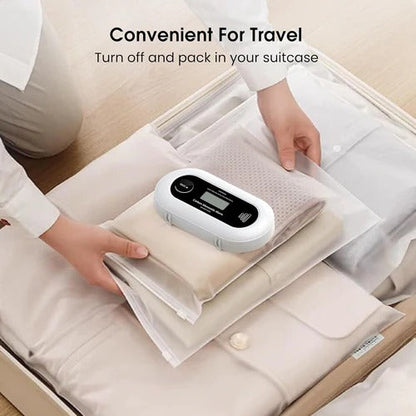 Smart Carbon Monoxide Detector With 10-Year Battery, LCD Display, and Loud Alarm