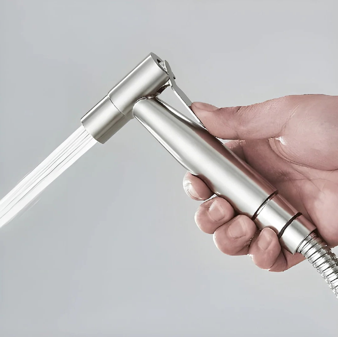Handheld Bidet Sprayer with Adjustable Water Flow for Bathroom Hygiene