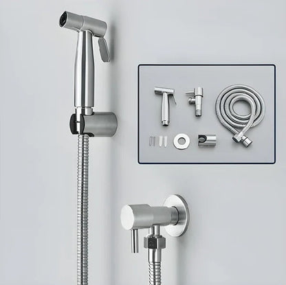 Handheld Bidet Sprayer with Adjustable Water Flow for Bathroom Hygiene