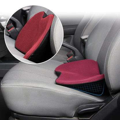 Ergonomic Memory Foam Car Booster Seat Cushion for Adult Comfort