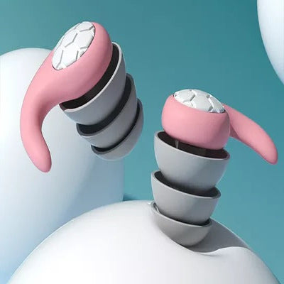 Noise Cancelling Soft Silicone Earplugs for Sleep and Comfort