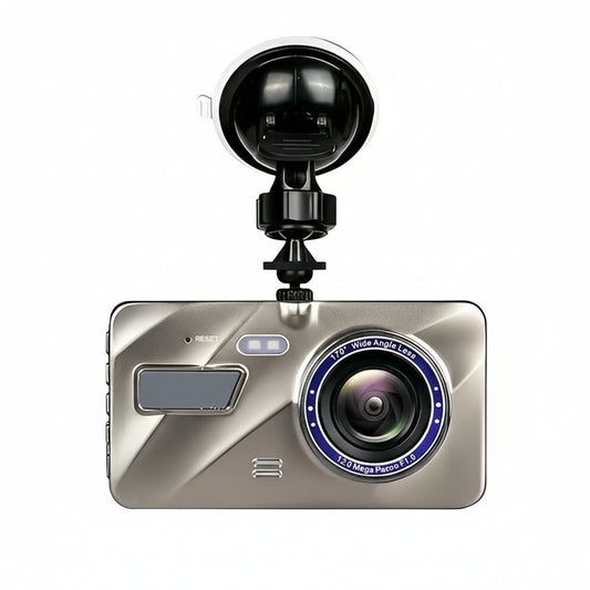 Wireless Front and Rear Dash Cam with Night Vision and 4 Inch Screen