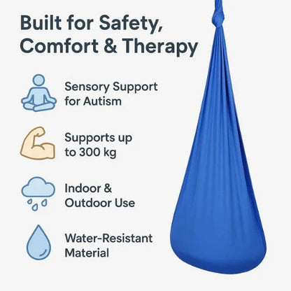 Sensory Therapy Swing for Autism Indoor and Outdoor Hammock