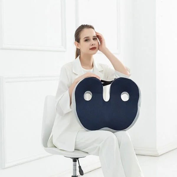 Memory Foam Orthopedic Seat Cushion for Tailbone Pain Relief
