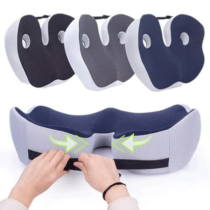 Memory Foam Orthopedic Seat Cushion for Tailbone Pain Relief