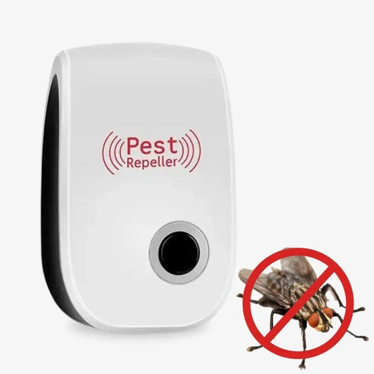Ultrasonic Fly Repeller Chemical-Free Pest Control Plug-In Device