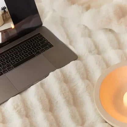 All-Season Plush Blanket Lightweight Cozy Year-Round Warmth