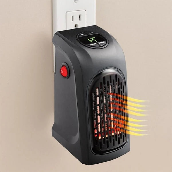 Portable Electric Heater 2-Stage Heating Program Energy Efficient 370W