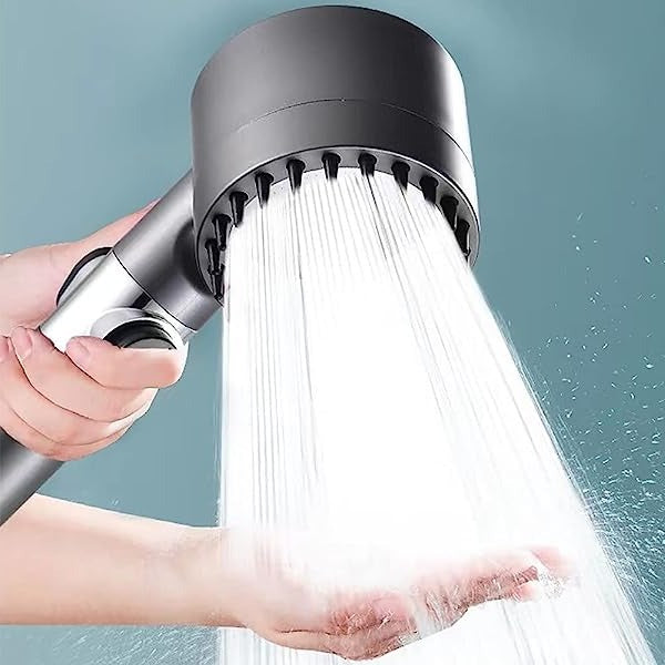 High Pressure Showerhead With 9-Layer Filter And Water Saving Flow Control