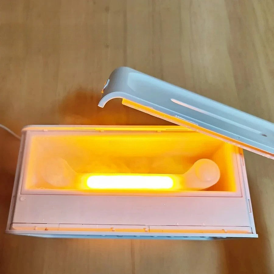 White Noise Machine Humidifier with Night Light and Bluetooth Speaker