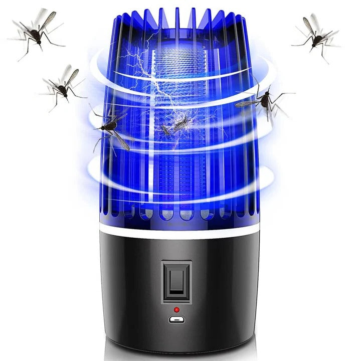 Rechargeable 2-in-1 Mosquito Killer Electric Bug Zapper Swatter