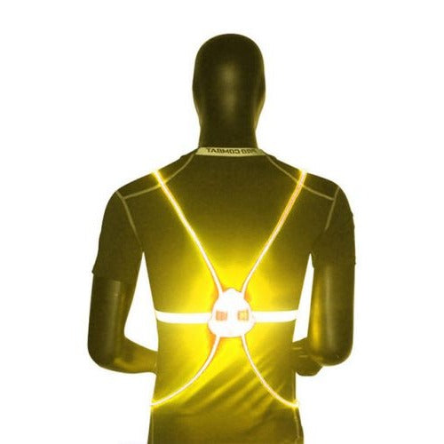 360 Degree Reflective LED Safety Vest With Flashing Night Lights