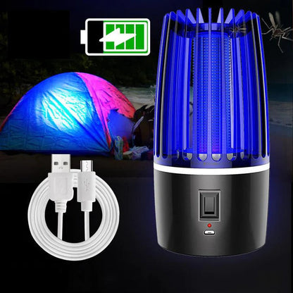 Rechargeable 2-in-1 Mosquito Killer Electric Bug Zapper Swatter