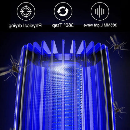Rechargeable 2-in-1 Mosquito Killer Electric Bug Zapper Swatter