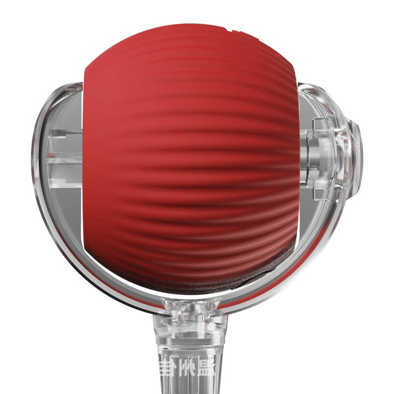 Interactive Rolling Dog Ball Toy with Tail Attachment for Active Play