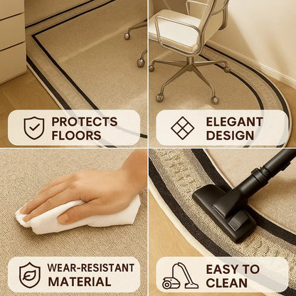Office Chair Mat with Non-Slip Backing for Floor Protection