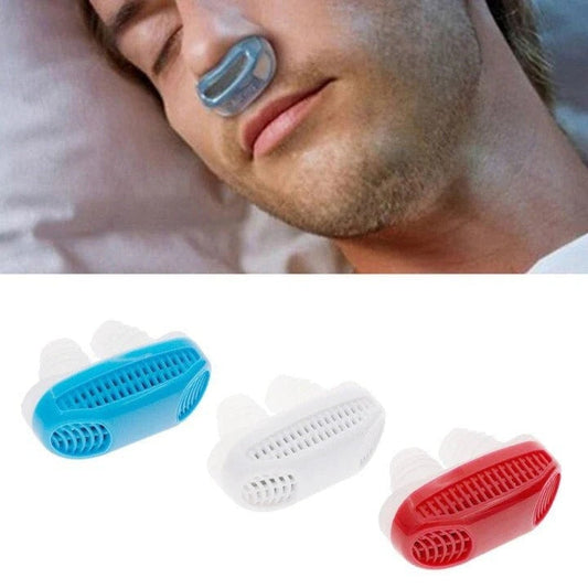 Micro-CPAP Device for Quiet, Comfortable, and Easy Anti-Snoring Relief