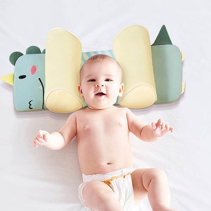 Adjustable Newborn Baby Head Pillow With Breathable Cotton Cover