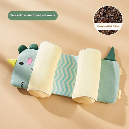 Adjustable Newborn Baby Head Pillow With Breathable Cotton Cover