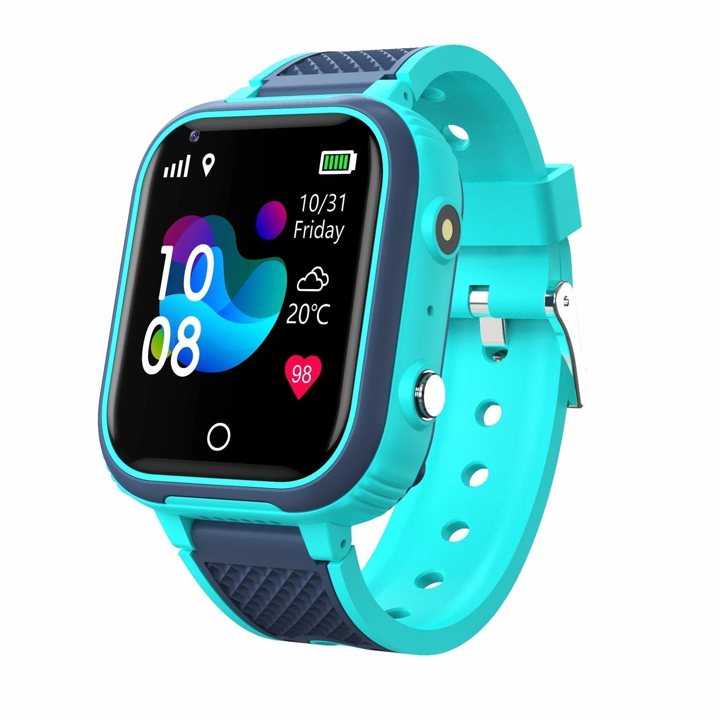 Kids 4G Smartwatch With GPS Tracking SOS Call Video Calling