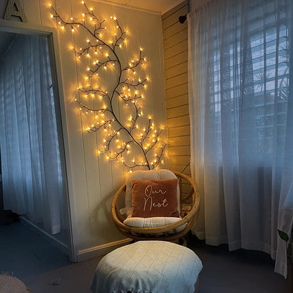 LED Branch Wall Light Christmas Decoration Energy Saving