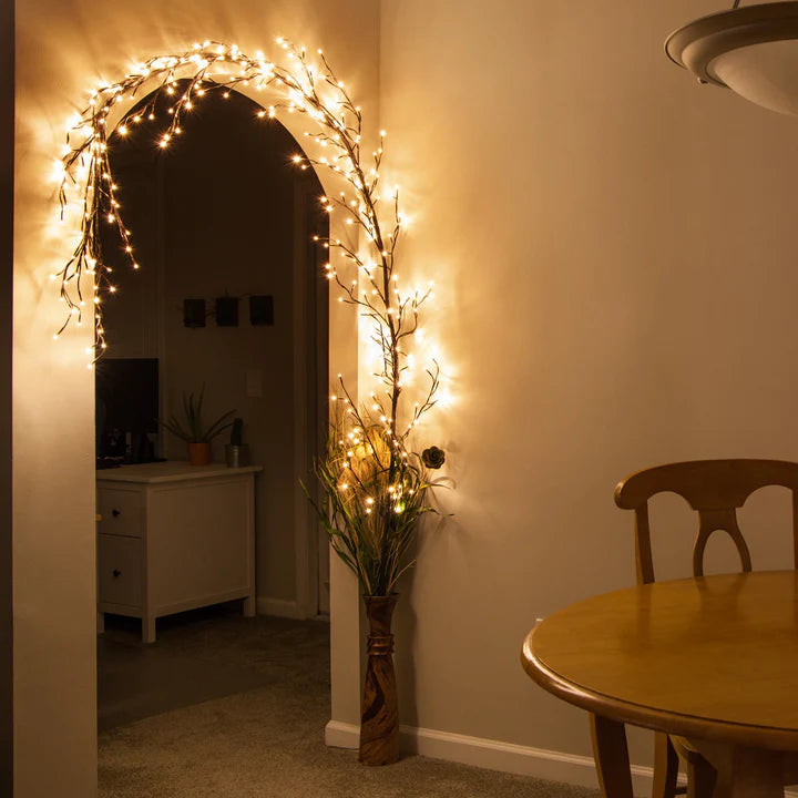 LED Branch Wall Light Christmas Decoration Energy Saving