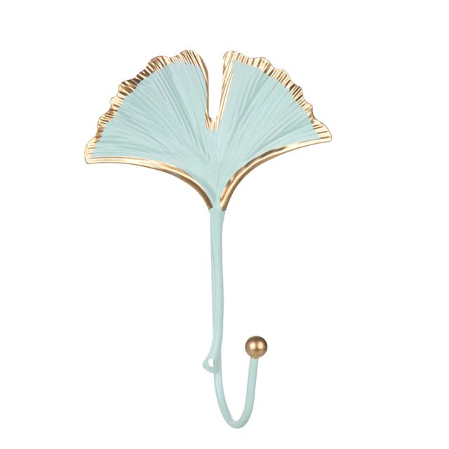 Art Deco Gold Leaf Wall Hook
