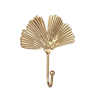 Art Deco Gold Leaf Wall Hook