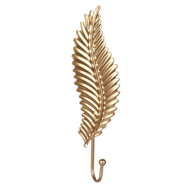 Art Deco Gold Leaf Wall Hook