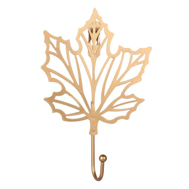 Art Deco Gold Leaf Wall Hook