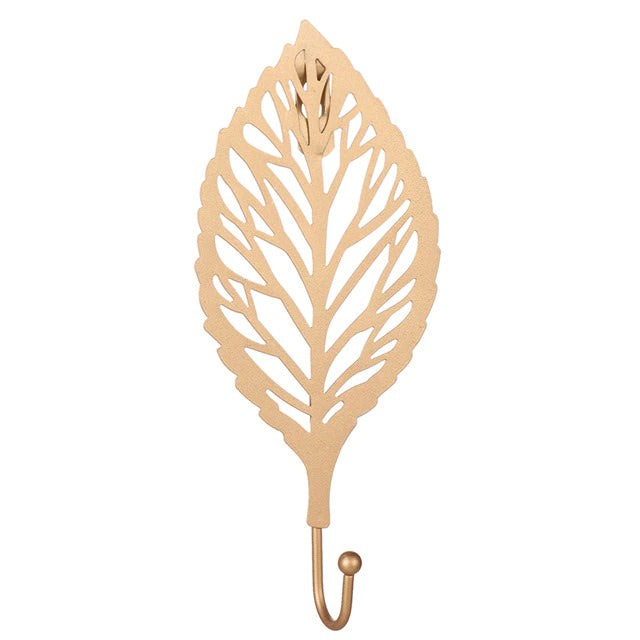 Art Deco Gold Leaf Wall Hook