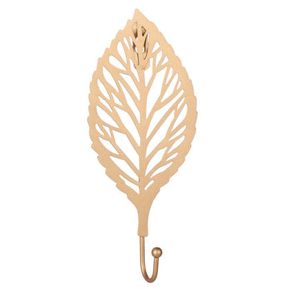 Art Deco Gold Leaf Wall Hook