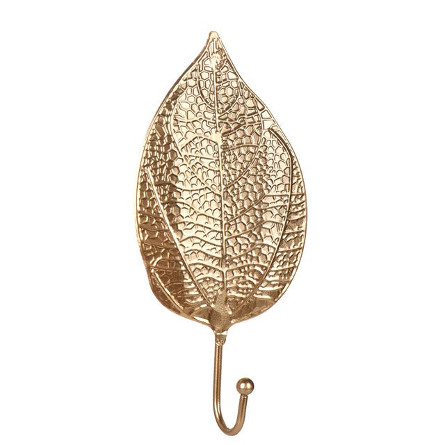 Art Deco Gold Leaf Wall Hook