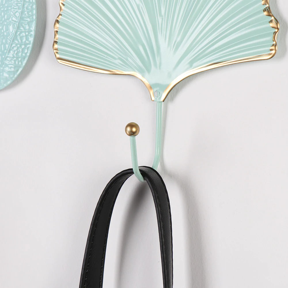 Art Deco Gold Leaf Wall Hook