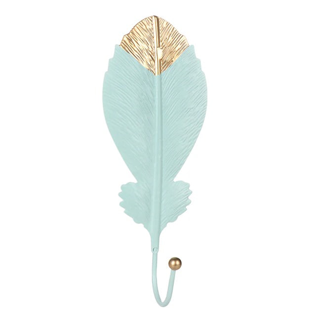 Art Deco Gold Leaf Wall Hook