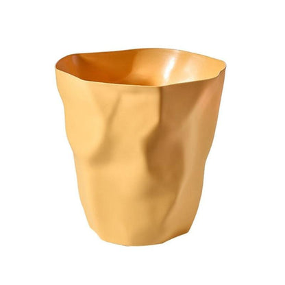 Nordic Irregular White Waste Bin
