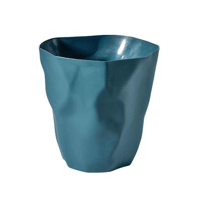 Nordic Irregular White Waste Bin
