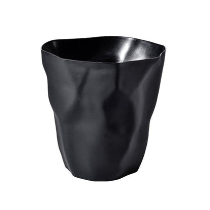 Nordic Irregular White Waste Bin