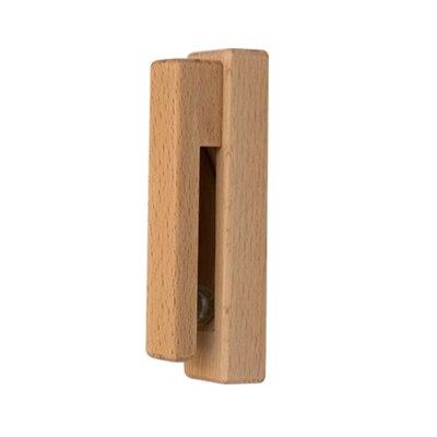 Nordic Walnut Wall-Mounted Towel Holder