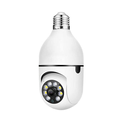 Wifi Light Bulb Security Camera Indoor Outdoor 360° Rotating HD