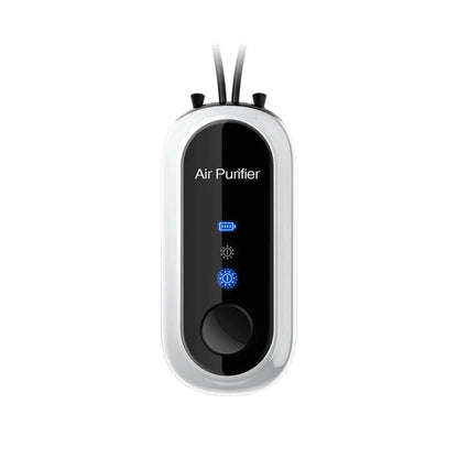 Wearable Personal Air Purifier Necklace With USB Charging And Negative Ion Tech