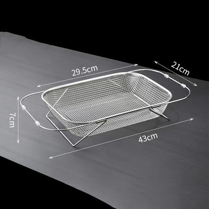Expandable Metal Sink Strainer with Handles